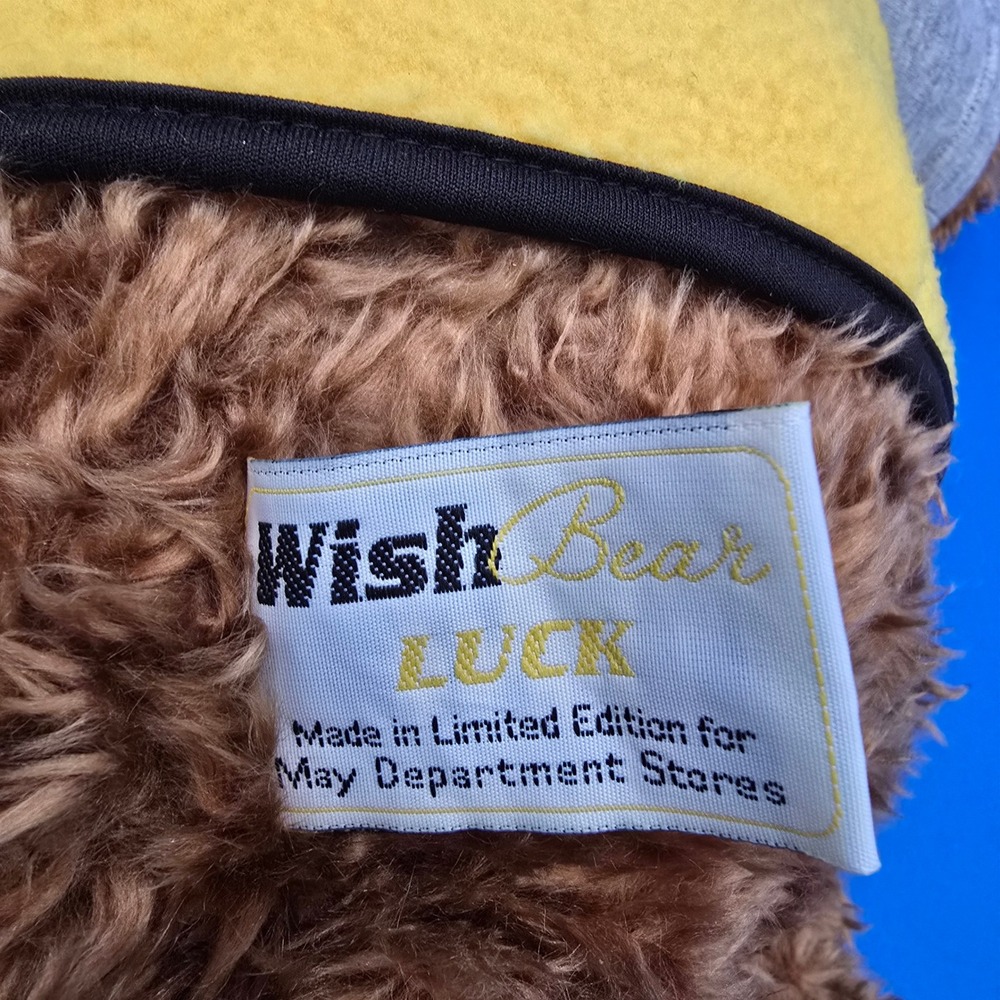 Wish Bear Luck Gund Teddy‎ Bear 2000 2001 May Department Stores Limited Edition - Picture 4 of 11